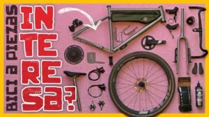 BICI montada a piezas para GRAVEL BIKEPACKING