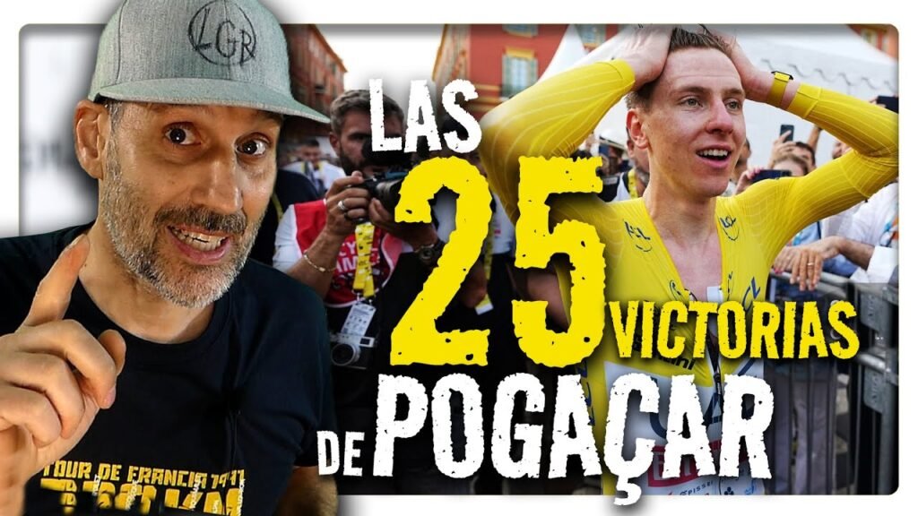 LAS 25 victorias de POGAÇAR en la TEMPORADA 2024. 1 LAS 25 victorias de POGACAR en la TEMPORADA 2024