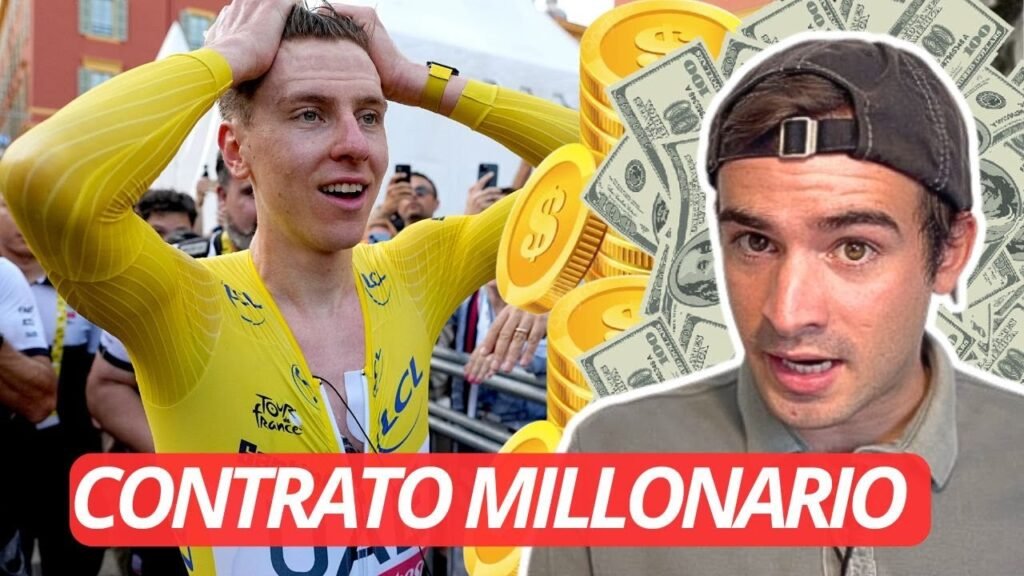 POGACAR se CONVIERTE en el CICLISTA MEJOR PAGADO de la HISTORIA 6 POGACAR se CONVIERTE en el CICLISTA MEJOR PAGADO de la