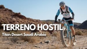 Terreno hostil en la etapa 2 de la Titan Desert