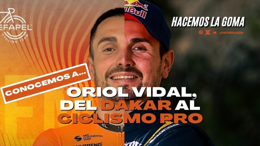Del Podio del Rally Dakar al Ciclismo Pro Oriol Vidal