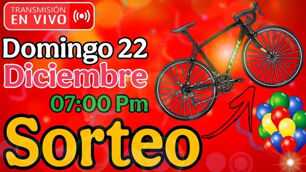 EN VIVO Sorteo de Bicicleta | Premio para Los Suscriptores Especiales de Fin de Año 5 EN VIVO Sorteo de Bicicleta Premio para Los Suscriptores