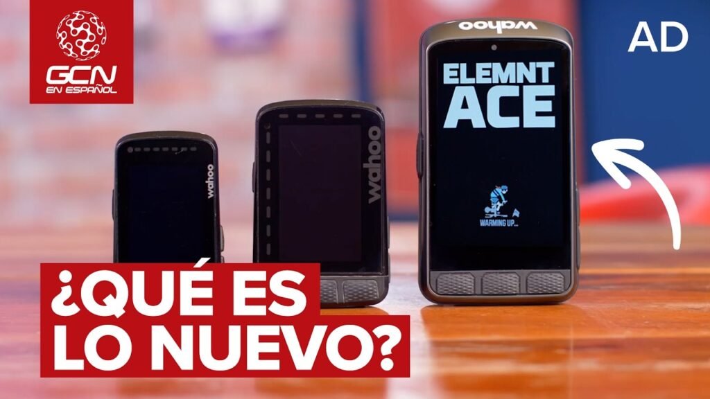El nuevo ciclocomputador Wahoo ELEMNT ACE