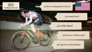 La Vida Secreta de unos Ciclistas Becados en USA
