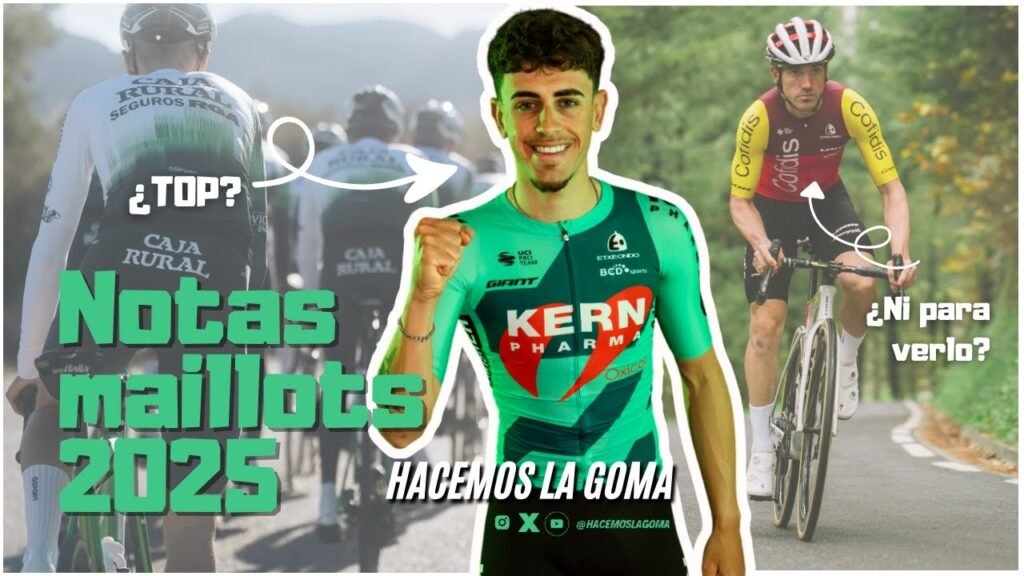 MAILLOTS WORLD TOUR Ciclismo 2025: ¿Cuál es tu favorito? 1 MAILLOTS WORLD TOUR Ciclismo 2025 ¿Cual es tu favorito