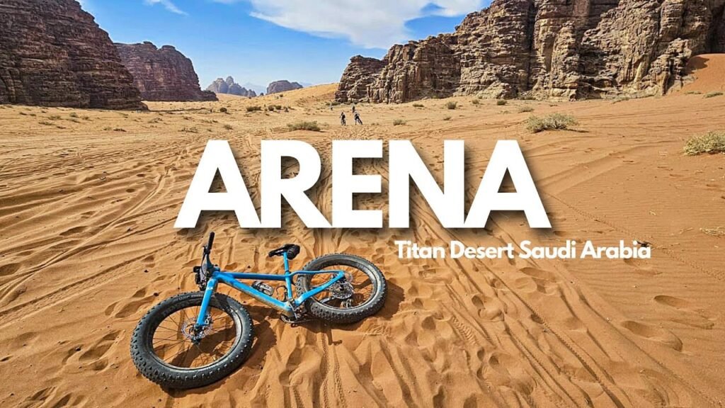 PEDALEANDO EN LA ETAPA 4 TITAN DESERT ARABIA