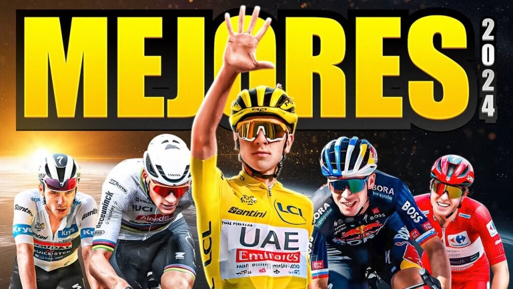 TOP 5 - Mejores ciclistas de 2024 + BONUS. Temporada Histórica. 10 TOP 5 Mejores ciclistas de 2024 BONUS Temporada