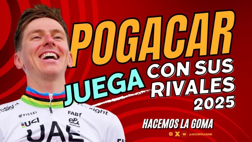 ¡El EXPLOSIVO calendario de POGACAR para 2025