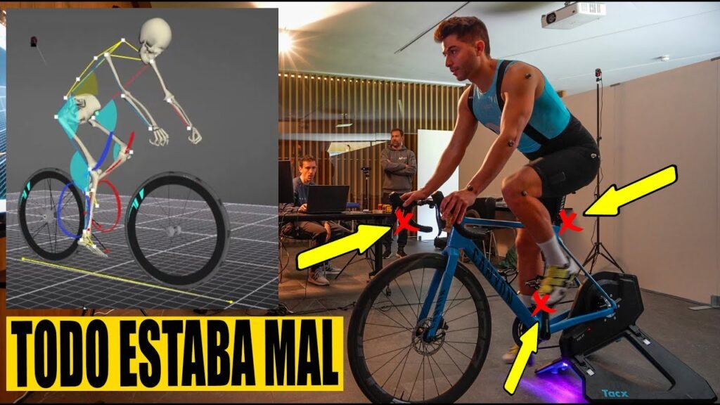 ¿CÓMO HACEN el ESTUDIO BIOMECÁNICO de los CICLISTAS PROFESIONALES? 8 ¿COMO HACEN el ESTUDIO BIOMECANICO de los CICLISTAS PROFESIONALES