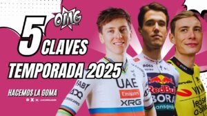 5 Claves de la Temporada 2025 de Ciclismo