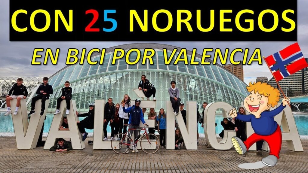 Con 25 noruegos en bici por Valencia | Rafabike80 9 Con 25 noruegos en bici por Valencia Rafabike80
