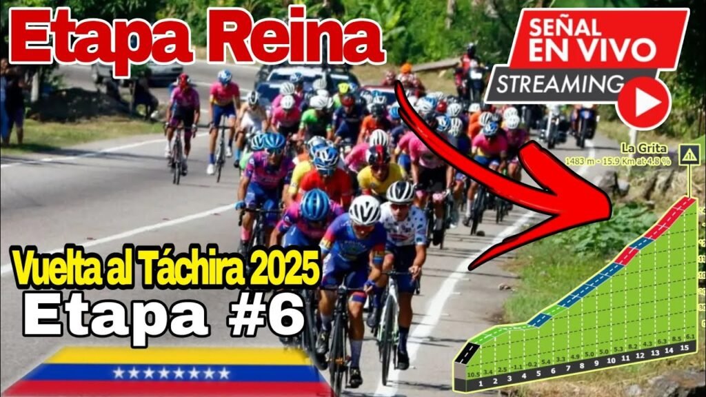 Etapa Reina Etapa 6 Vuelta al Tachira 2025 ➣