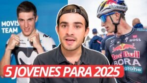 Los 5 CICLISTAS JOVENES a SEGUIR este 2025
