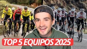 Los MEJORES 5 EQUIPOS CICLISTAS de este 2025