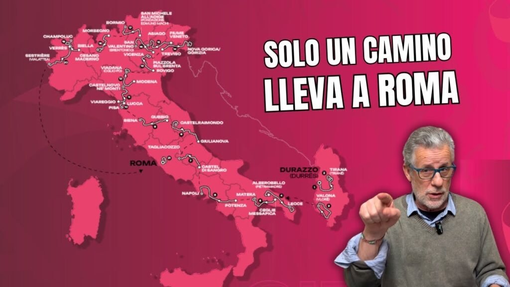 PRESENTACIÓN del RECORRIDO del GIRO de ITALIA 2025 1 PRESENTACION del RECORRIDO del GIRO de ITALIA 2025