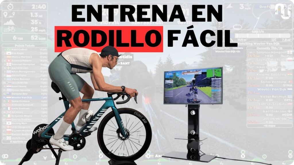 ¿Cómo entrenar en Rodillo? Con GPS y App virtual 9 ¿Como entrenar en Rodillo Con GPS y App virtual