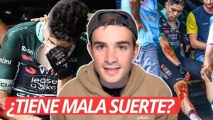 ¿Es WOUT VAN AERT un CICLISTA con MALA SUERTE