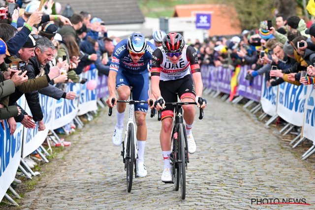 Deberíamos preguntarle a Van der Poel acerca de Pogacar 1 Tadej Pogacar y Mathieu Van der Poel