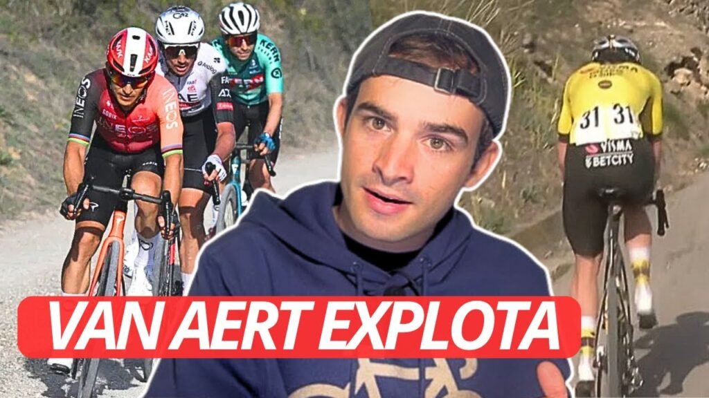 VAN AERT COLAPSA ante los ATAQUES de INEOS y UAE 7 VAN AERT COLAPSA ante los ATAQUES de INEOS y UAE