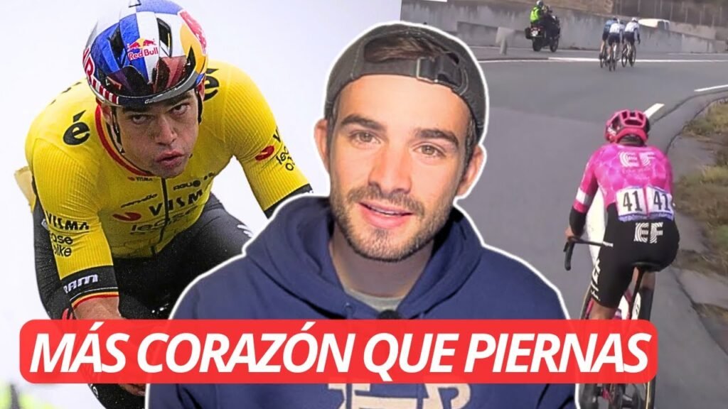 VAN AERT y CARAPAZ lo PRUEBAN pero NO PUEDEN 5 VAN AERT y CARAPAZ lo PRUEBAN pero NO PUEDEN