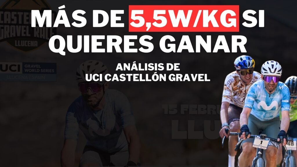 Valverde gana Yo me clasifico Análisis de la UCI Castellon Gravel 5 Valverde gana Yo me clasifico Analisis de la UCI Castellon
