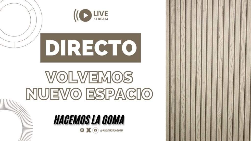 ¡ESTAMOS DE ESTRENO Nuevo set up HacemosLaGoma Repasamos el domingo de