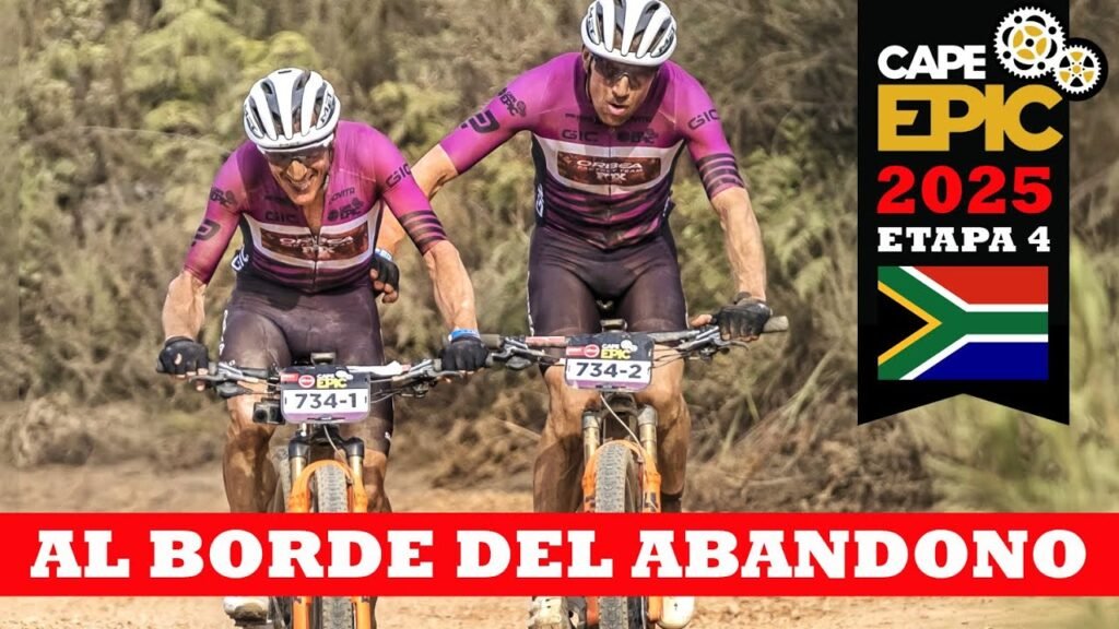 Al borde del abandono Etapa 4 Cape Epic
