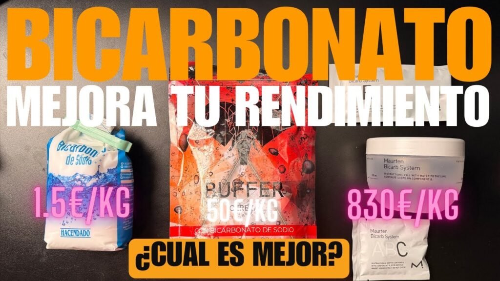 BICARBONATO MEJORA tu RENDIMIENTO de una forma sencilla y efectiva