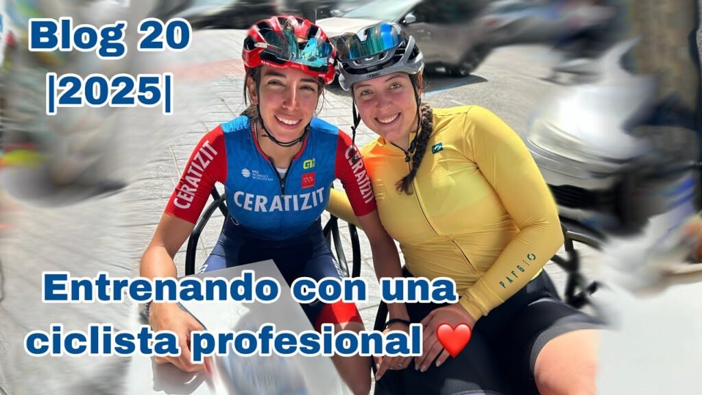 Entrenando con una ciclista profesional. Sandra Alonso Blog 20 |2025| | Melisa Gómiz 6 Entrenando con una ciclista profesional Sandra Alonso Blog 20 2025