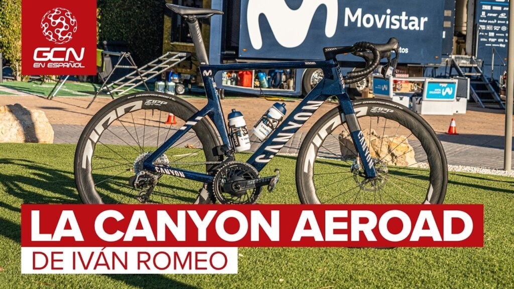 La Canyon Aeroad de Ivan Romeo del Movistar Team