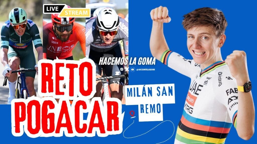 MILAN SAN REMO 2025 el GRAN RETO de POGACAR