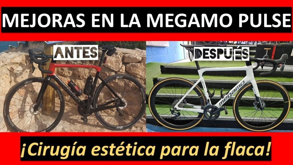Mejoras en la Megamo Pulse: ¡cirugía estética para la flaca | Rafabike80 3 Mejoras en la Megamo Pulse ¡cirugia estetica para la flaca