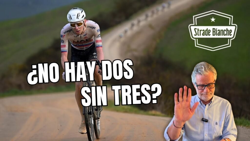 POGACAR busca IGUALAR a CANCELLARA en STRADE BIANCHE