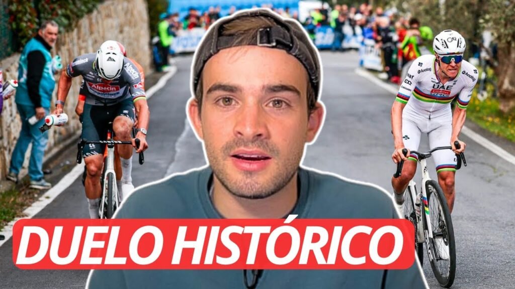 VAN DER POEL DERROTA a POGACAR en la SAN REMO