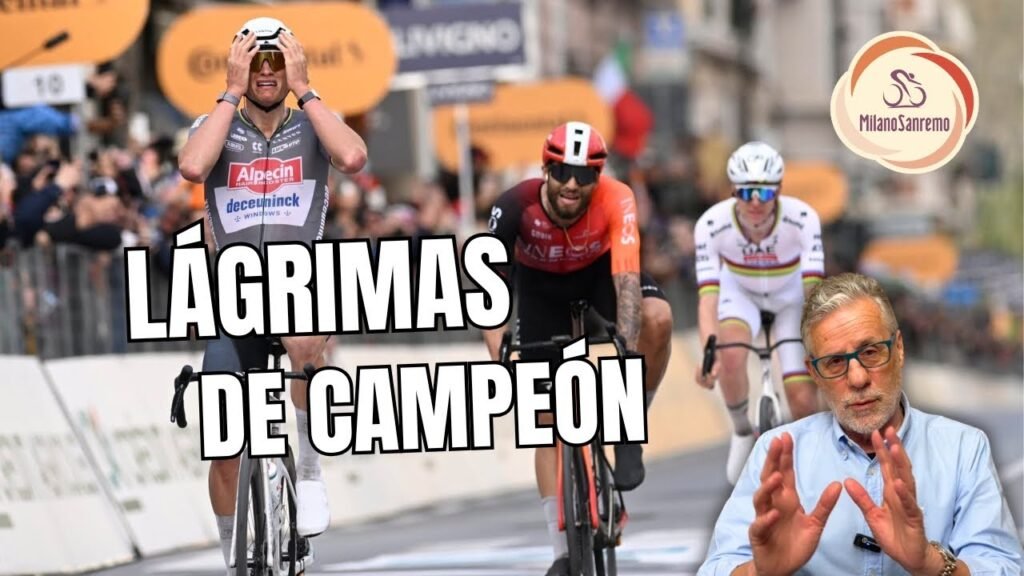 VAN DER POEL VUELVE a GANAR a POGACAR en MILAN