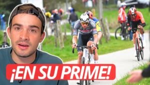 VAN DER POEL se EXHIBE mientas VAN AERT esta IRRECONOCIBLE