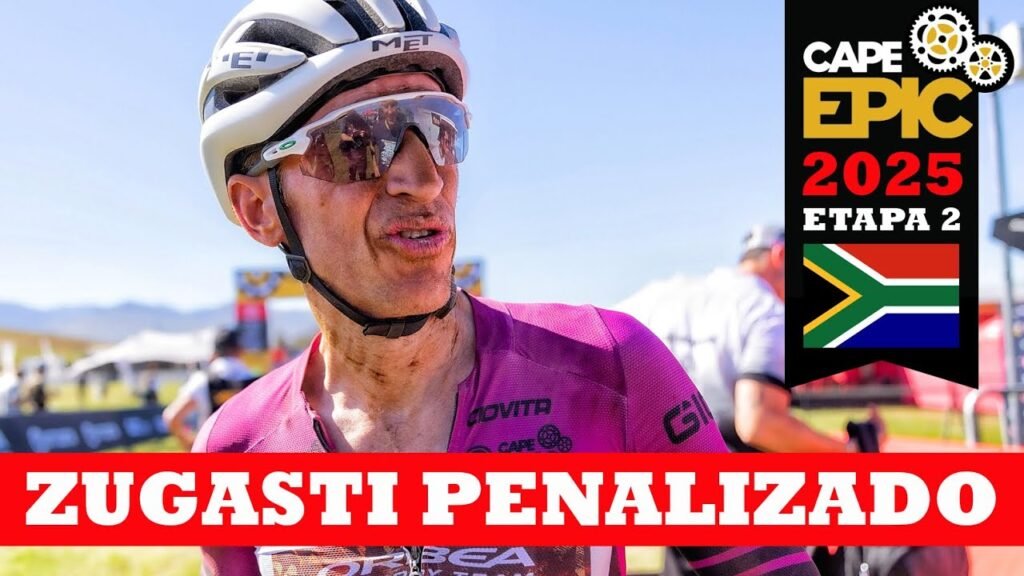 Zugasti penalizado Etapa 2 Cape Epic 2025