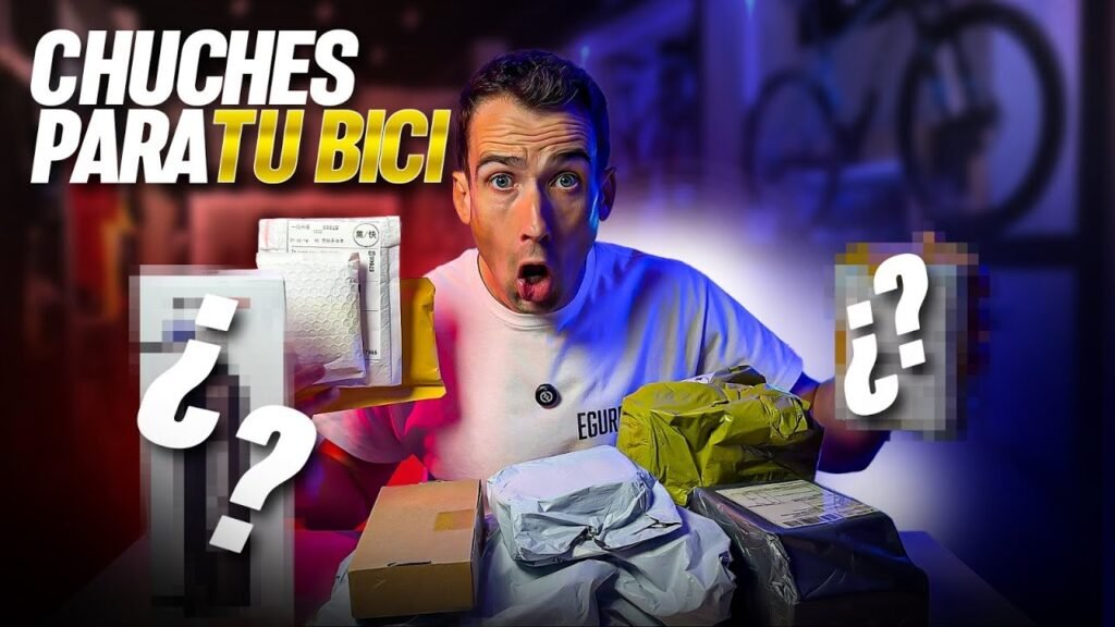 ¡UNBOXING ciclismo Las CHUCHES MAS LOCAS de ALIEXPRESS Andoni