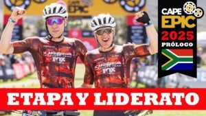 ¡¡¡Victoria de etapa y liderato Prologo Cape Epic