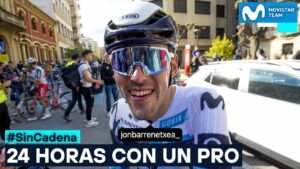 24 HORAS con un CICLISTA PROFESIONAL en CARRERA con JON