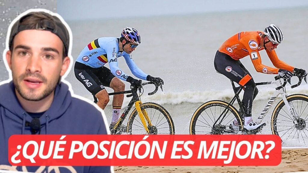 BIOMECANICO ANALIZA la POSICION de VAN AERT y VAN der