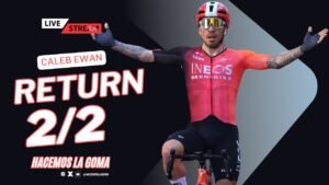 Charla sobre ITZULIA 2025 Vence Ewan y manana llega