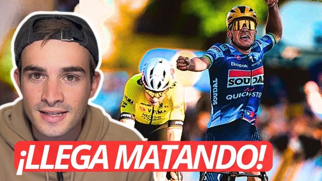 EVENEPOEL DERRIBA a VAN AERT y ARRASA en su DEBUT