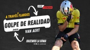 KO a VAN AERT ¿Que hizo Visma Powless vence