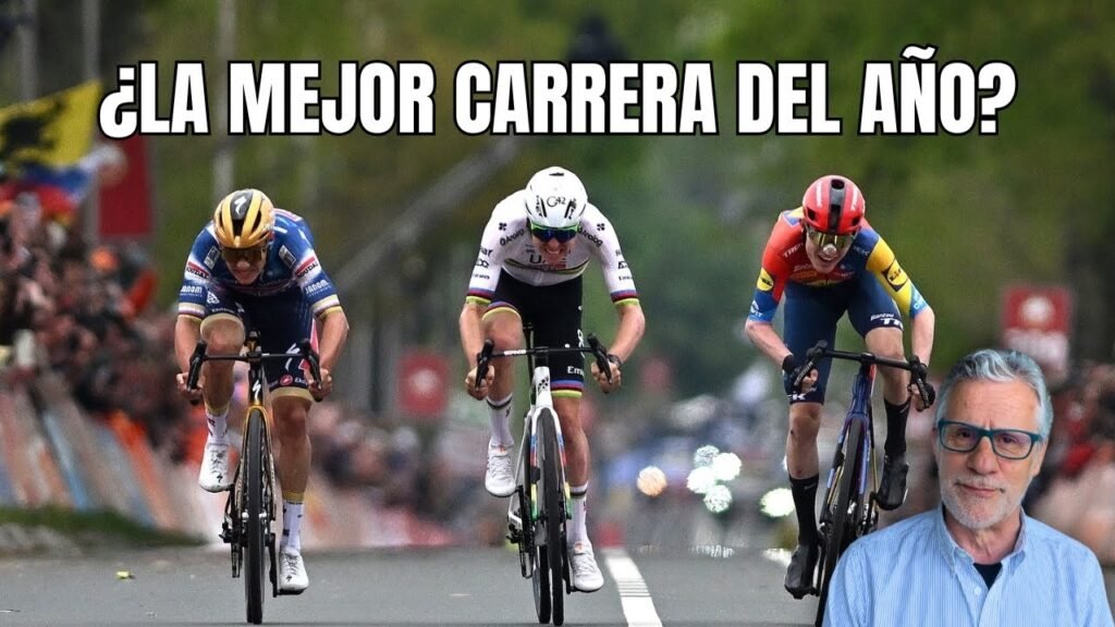SKJELMOSE les ROBA la CARTERA a POGACAR y EVENEPOEL en la AMSTEL GOLD RACE 7 SKJELMOSE les ROBA la CARTERA a POGACAR y EVENEPOEL en
