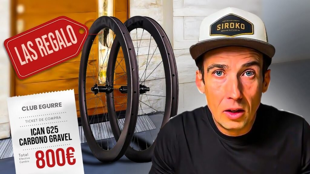 ¡Nuevas ruedas ICAN G25 de CARBONO para GRAVEL Y pueden