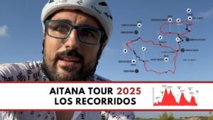 AITANA TOUR Asi es LA MARCHA que conquista a ciclistas