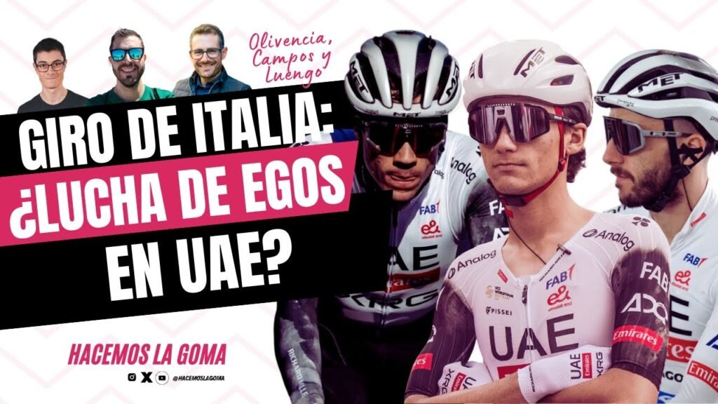 AYUSO es el lider del equipo aunque ahora el rosa