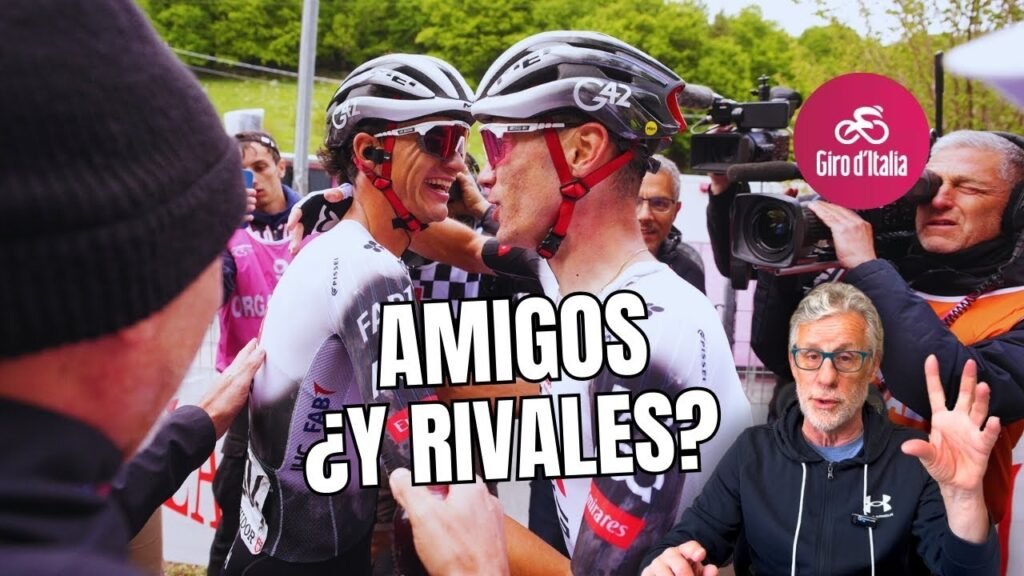 AYUSO y DEL TORO UNEN FUERZAS contra ROGLIC en el GIRO 10 AYUSO y DEL TORO UNEN FUERZAS contra ROGLIC en el