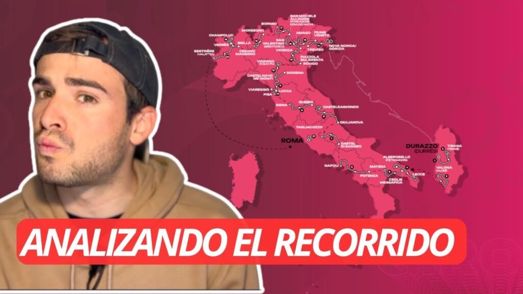 Así es el RECORRIDO del GIRO DE ITALIA 2025 9 Asi es el RECORRIDO del GIRO DE ITALIA 2025